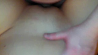 POV Fucking a Pretty Shaved Pussy on the Couch