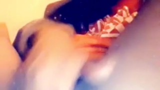 Me playing with my pussy
