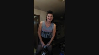 MILF experiments with dick pump on her clit.. kinda weird but ha