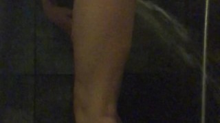 My girlfriend decided to masturbate in the shower. Part 1. Sexy_filly