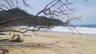 Sun, beach, breeze and me.
