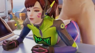 Dva Nano Doggystyle Overwatch Animation 3D with Sound