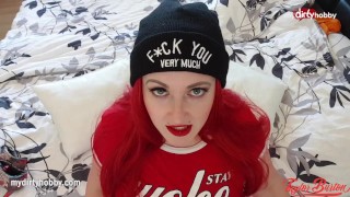 MyDirtyHobby - Taylor Burton dirty talks in german until you cum