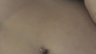 Crotchless Thong and Bra Tease