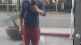 Nick Wonder saying "hi" to his Fan Base