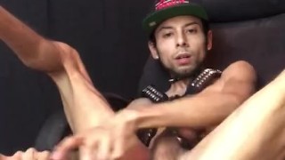 Fucking My Hole With A Cage On