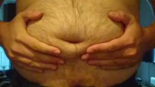 Chubby gainer belly play