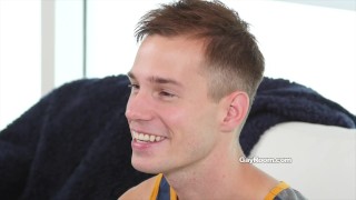 Nervous Tight Twink Gets Dicked Down By Jock Casting Agents Huge Cock