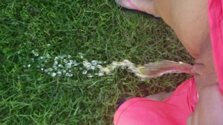 Girl Desperate To Pee After Roadtrip 