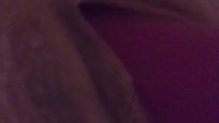 It’s raining out so had to play with my creamy pussy :)
