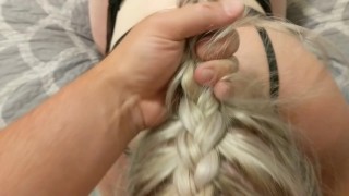 Hot Blonde Wife With Sexy Body and Ass Gives Good Head-littlemusclescouple