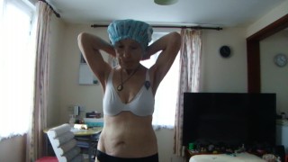 Sexy Showing My Jewelry For You In Sexy Underwear, Just After Shower Hot!