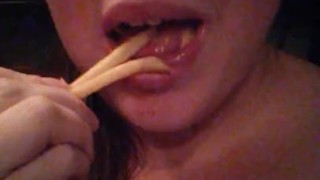 Sexy food eating...watch me eat
