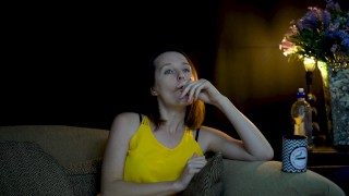 Sucking On a Cigarette