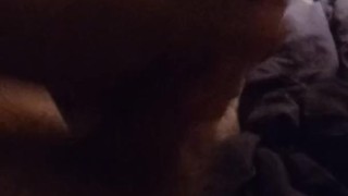 Daddy getting jerked off till he cums