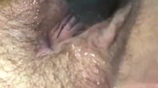 Bbw pussy play in tub