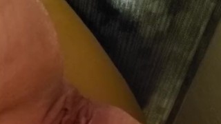 Piss in the corner behind the couch of a fancy hotel