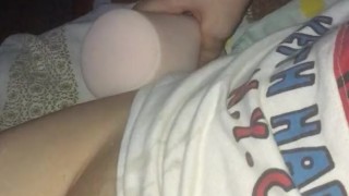 Guy begs cum after edging for days 10 days long abstinence.