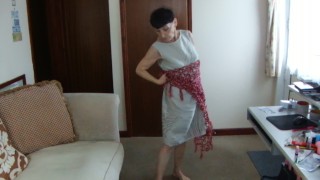 Daughters Made Shawl...Sexy And Beautiful!!! Sexy Catwalk & Dance, Funny