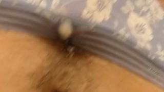 Cumming in my brand new Aeropostale panties