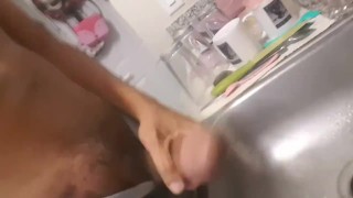 Had to pee but then i came