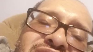 Have a vibrator deep inside his pussy