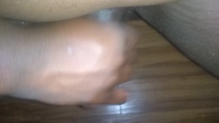 Lil BBc enjoys hisself