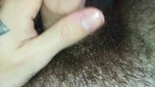 Pulsating dick and moaning 
