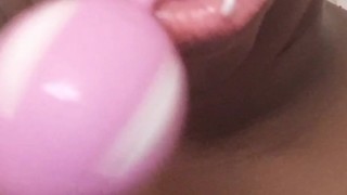 AFRICAN QUEEN BBW: Sucking On Big Balls Deep In My Mouth 