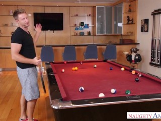 naughty america avalon heart hard fucking in the pool table