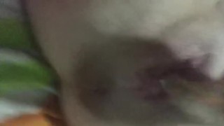 Massive Squirt hit the camera, Glass Dildo self fuck ;-)