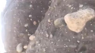 Watch me cum in public at my favorite beach 