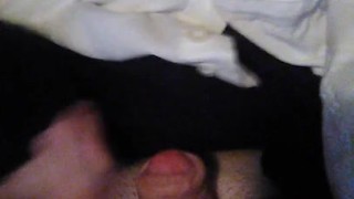 Femboy shows a surprise