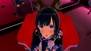 3D Hentai - Amagi POV - (Azur Lane / Koikatsu)