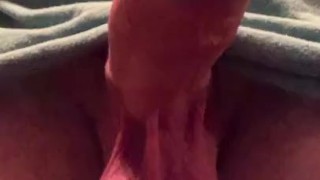 Raising my huge testicles hands free