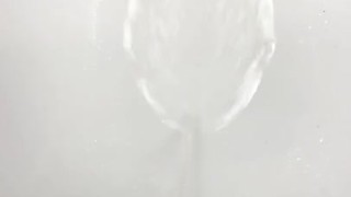 twink is so desperate to piss he pisses in dorm sink
