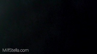 CUTE YOUNG MILF SUCKS DICK WHILE WATCHING HER OWN PORN