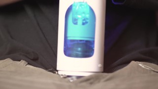 Robot Sex Machine. Robotic Fleshlight. Leten male sex toy blowjob machine