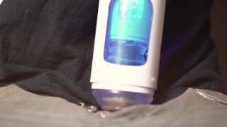 Robot Sex Machine. Robotic Fleshlight. Leten male sex toy blowjob machine