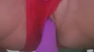 Little Wet Kitty Soaks Her Panties While Dirty Fantasizing!