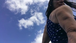 Aquawoman with muscle booty