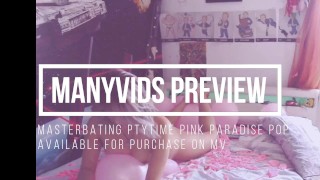 Masterbating Ptytime Pink Paradise POP