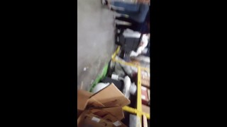 Candid Walmart Employee