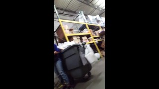 Candid Walmart Employee