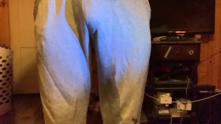 Diaper boy pees his pants (no bladder control)