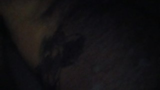 Pup Zeus jerks and howls as he cums