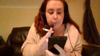 ASMR BBW Smoking