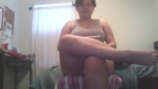Shy Girl Wets Herself on Camera