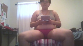 Shy Girl Wets Herself on Camera
