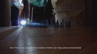 amaninheels | Giant Crossdresser | Socks Terrorize City (Teaser)